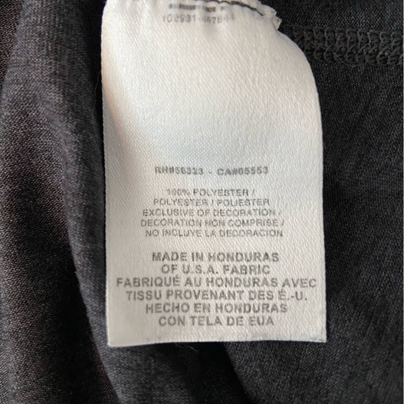 Nike Charcoal Marled Dri-Fit Short Sleeve Shirt - Picture 6 of 6